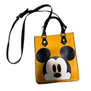 Yellow Mickey Mouse Tote Bag